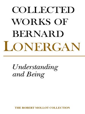 cover image of Understanding and Being